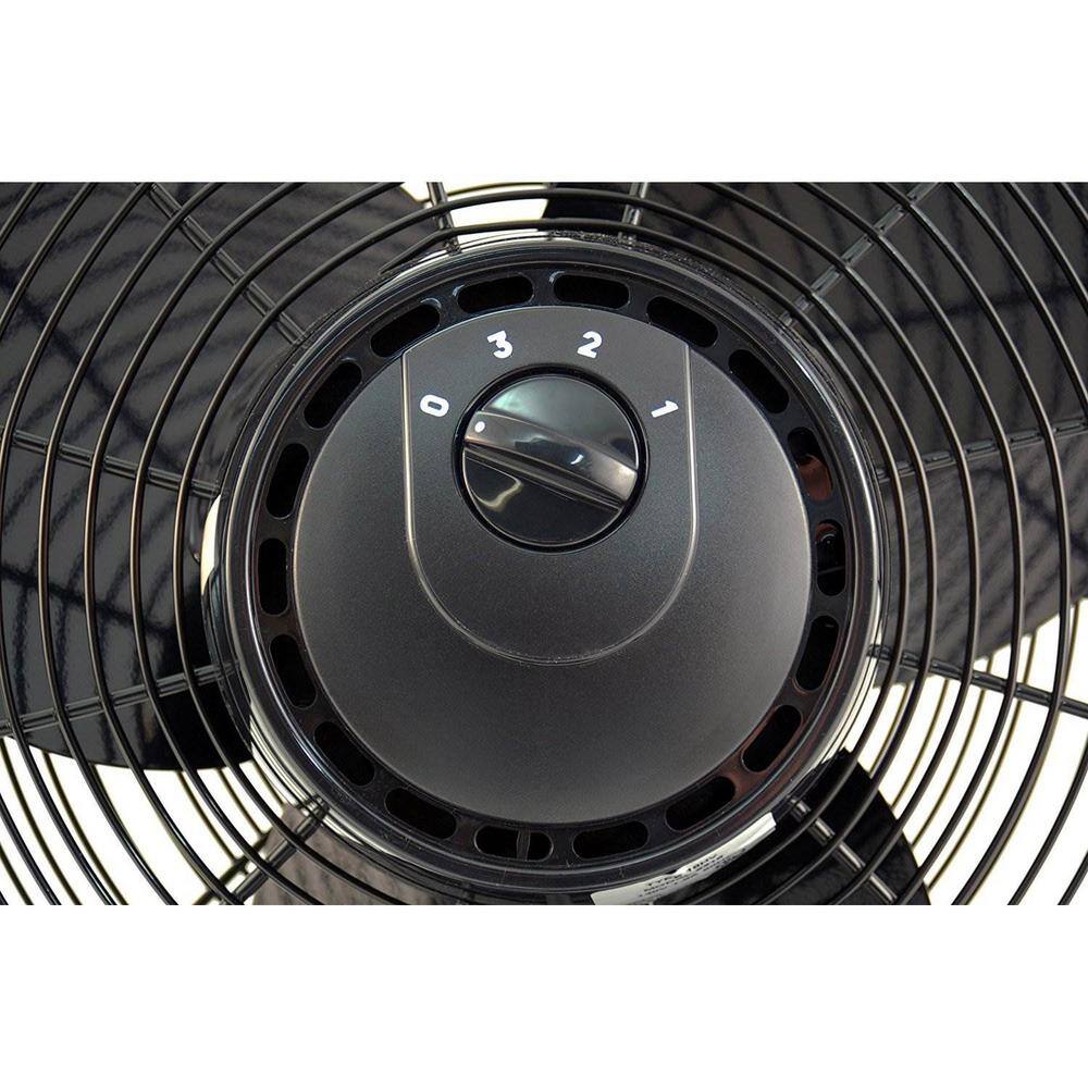 Air King 18" Black Powder-Coated Steel Industrial Floor Fan Set