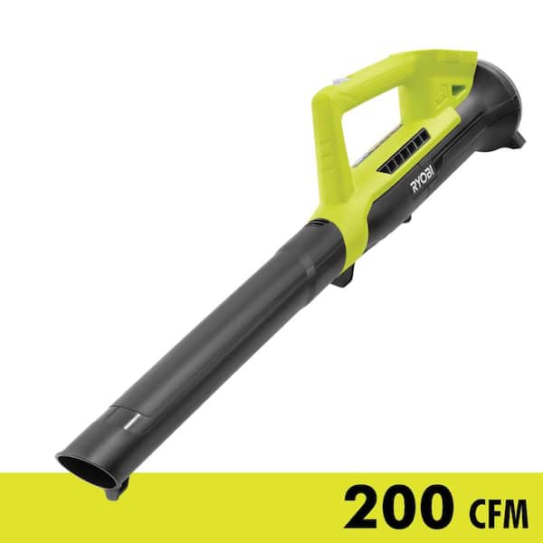 RYOBI ONE+ 18V 90 MPH 200 CFM Cordless Battery Leaf Blower/Sweeper (Tool Only)