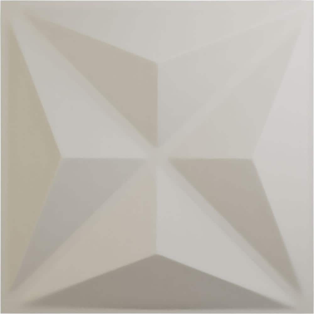 UltraCover Satin Blossom White Textured 3D PVC Wall Panel