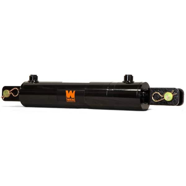 WEN Clevis Hydraulic Cylinder with 3 in. Bore and 12 in. Stroke