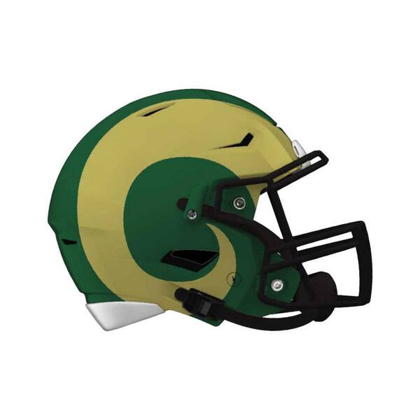 Evergreen Colorado State University Multicolor NCAA Helmet Desklite LED Decor