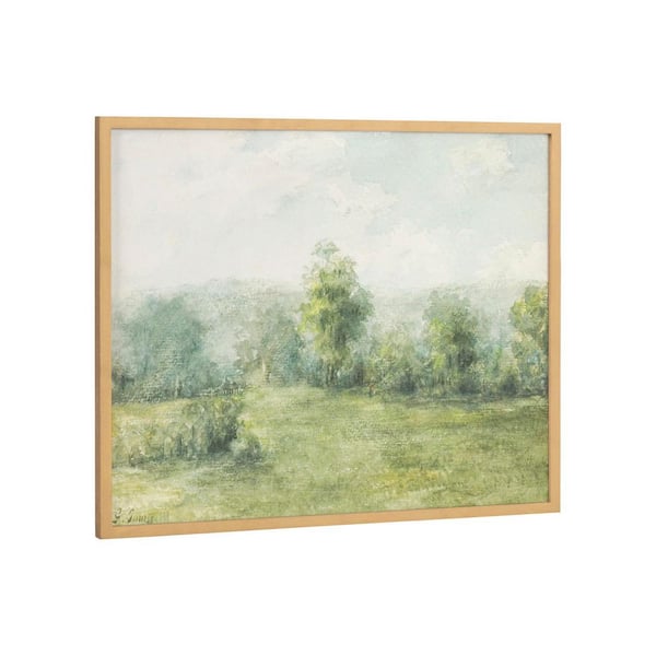 Kate and Laurel Gallery George Inness Landscape by Gold Framed Art Print 20 in. x 16 in.
