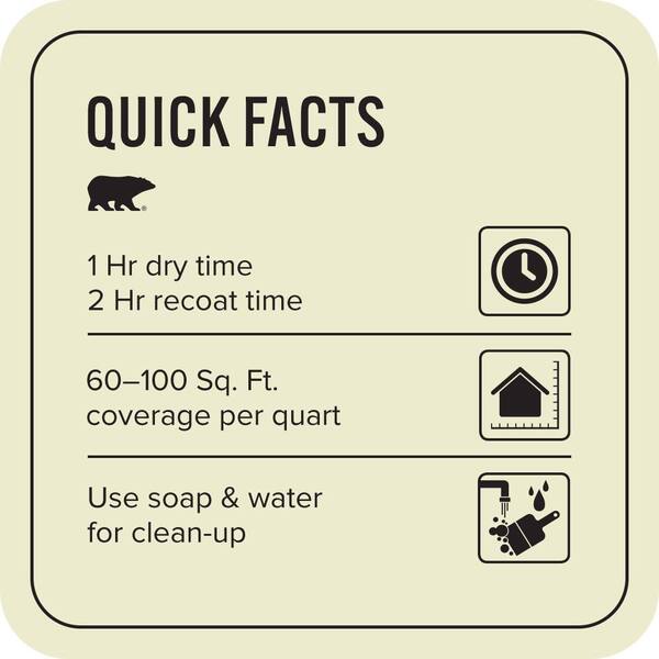 BEHR MARQUEE 1 qt. #M340-2 Floating Lily Eggshell Enamel Interior