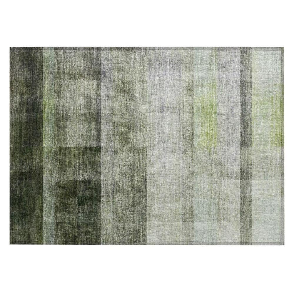 Olive Green 2 ft. x 3 ft. Woven Solid Color Rectangle Indoor/Outdoor Area Rug price history on PriceWatchPro