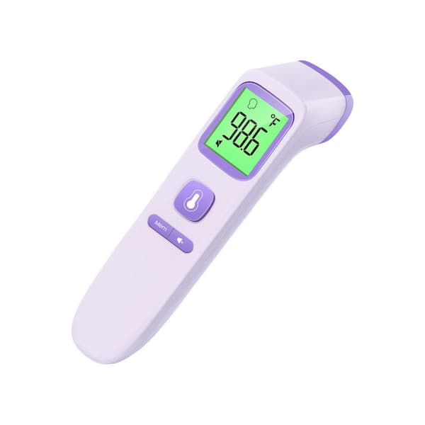 Aoibox Multi-mode 1.4 in. x 1.6 in. x 5 in. Personal Care Products Infrared Thermometer Purple