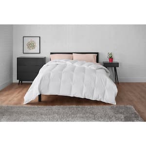 All Season White Full/Queen Down Feather Blend Comforter