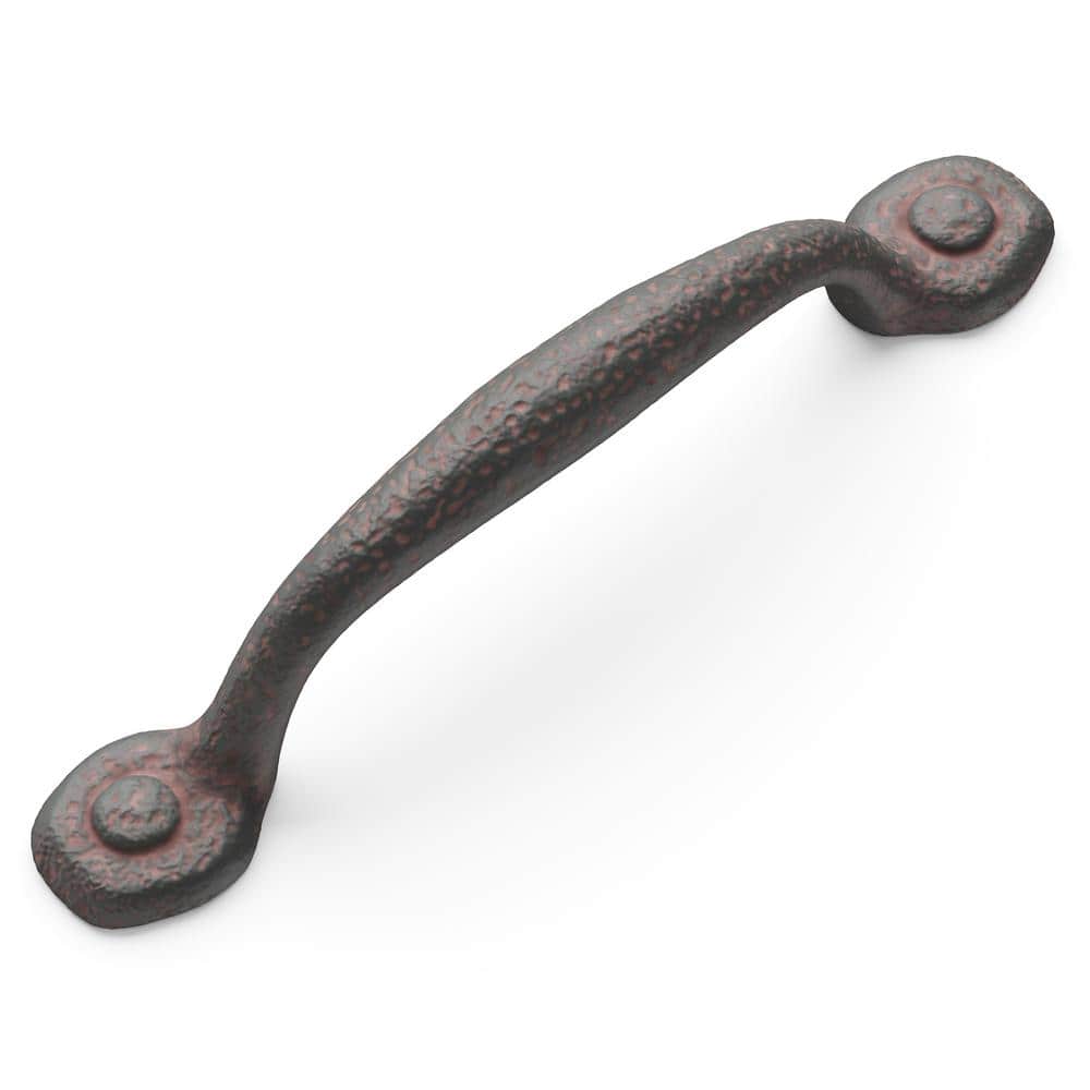 Rustic Iron Matte Black Kitchen Cabinet Handles