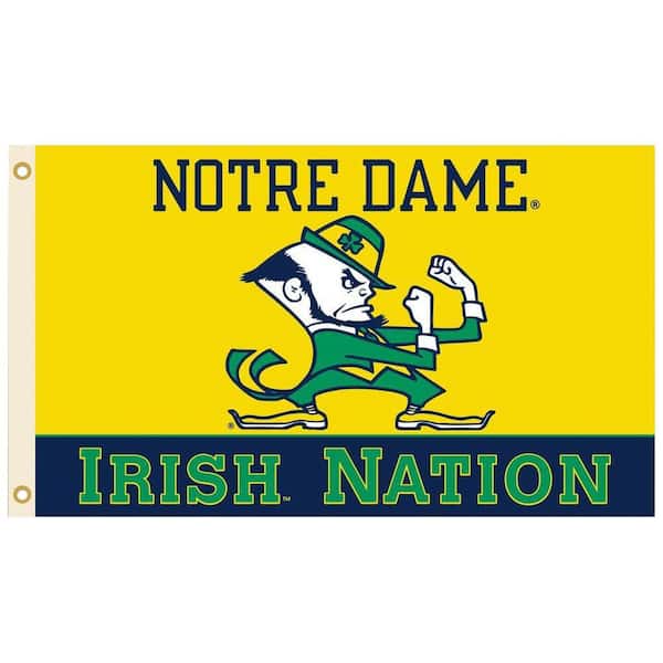 BSI Products NCAA 3 ft. x 5 ft. Notre Dame Flag