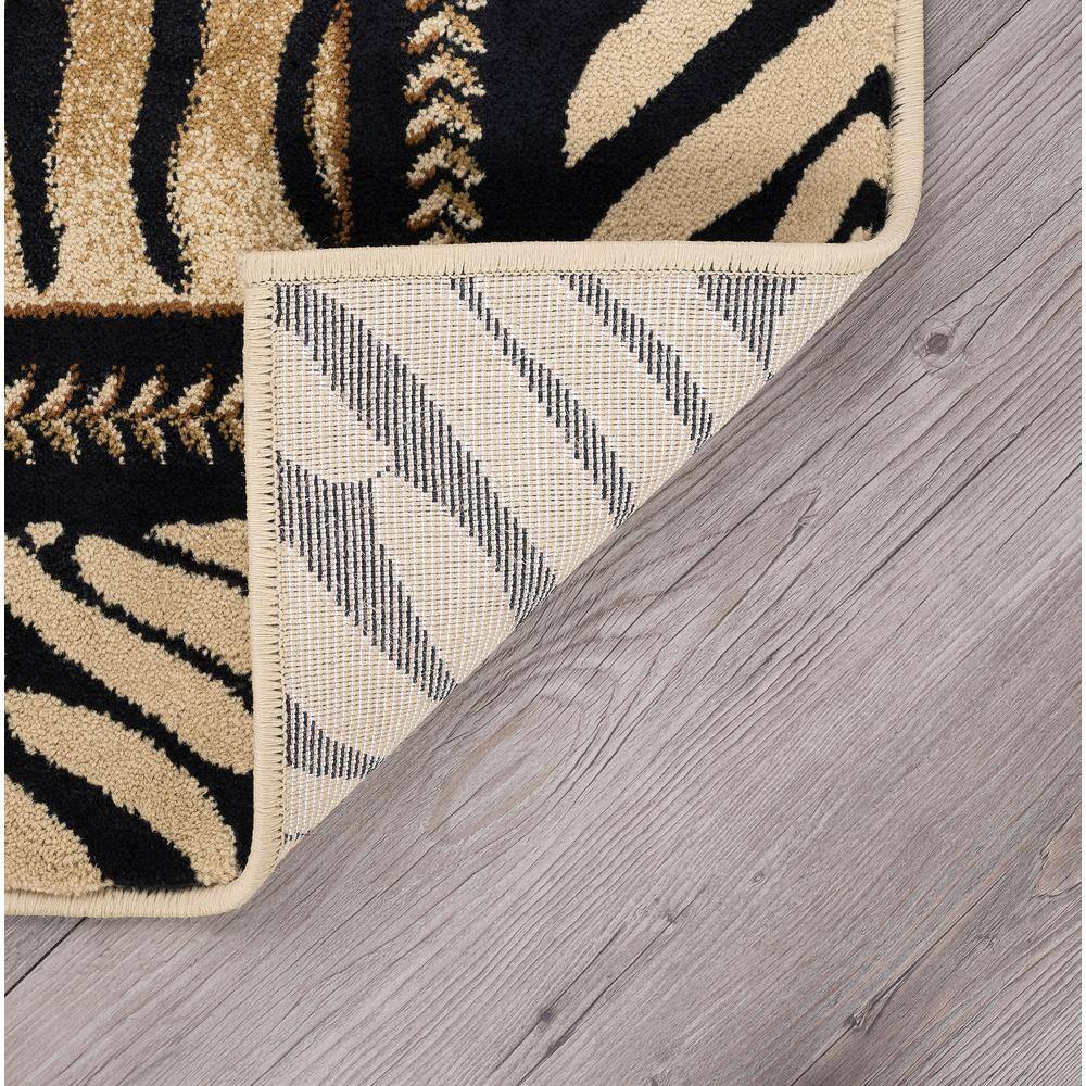 Festival Animal Beige 8 ft. x 11 ft. Indoor Area Rug