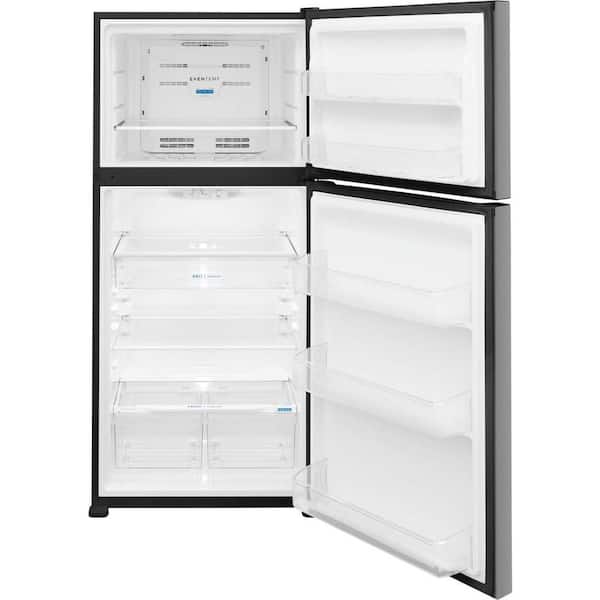 32 in. 20 cu. ft. Garage Ready Top Freezer Refrigerator in Stainless Steel