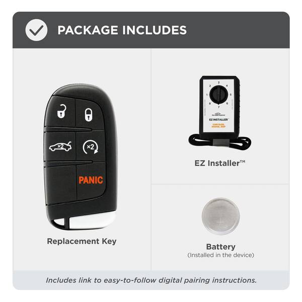 thumbnail image 2 of 2 OEM Electronics Keyless Remote Key Fobs – 5 Button, IYZ-C01C M3N5WY783X (Unlocked, Ready To Program) 2 of 4