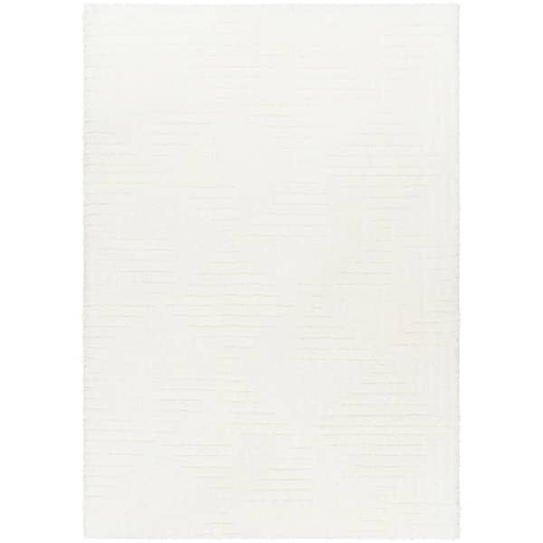 Nomadic Ivory Tribal 7 ft. x 9 ft. Indoor Area Rug