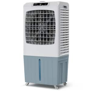 3300 CFM 3-Speed Portable Evaporative (Swamp Cooler) Cooler for 900 sq. ft. 24-Hour Timer With 10.6 Gal. Tank