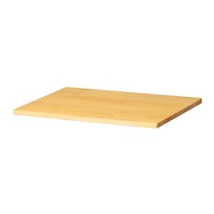 24 in. Solid Wood Work Surface for Regular Duty Welded Steel Garage Base Cabinets