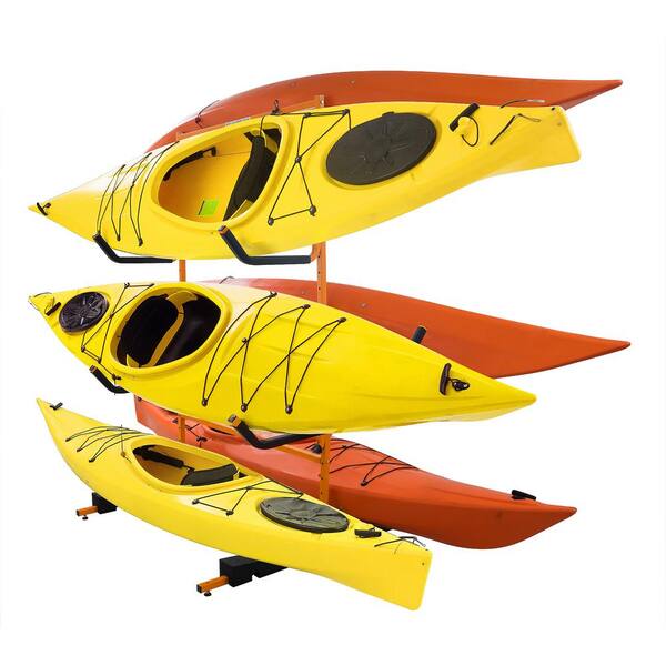 SUP FREE STANDING STORAGE RACK DISPLAY STAND Details about   KAYAK CANOE HOLDS 6 kayaks 