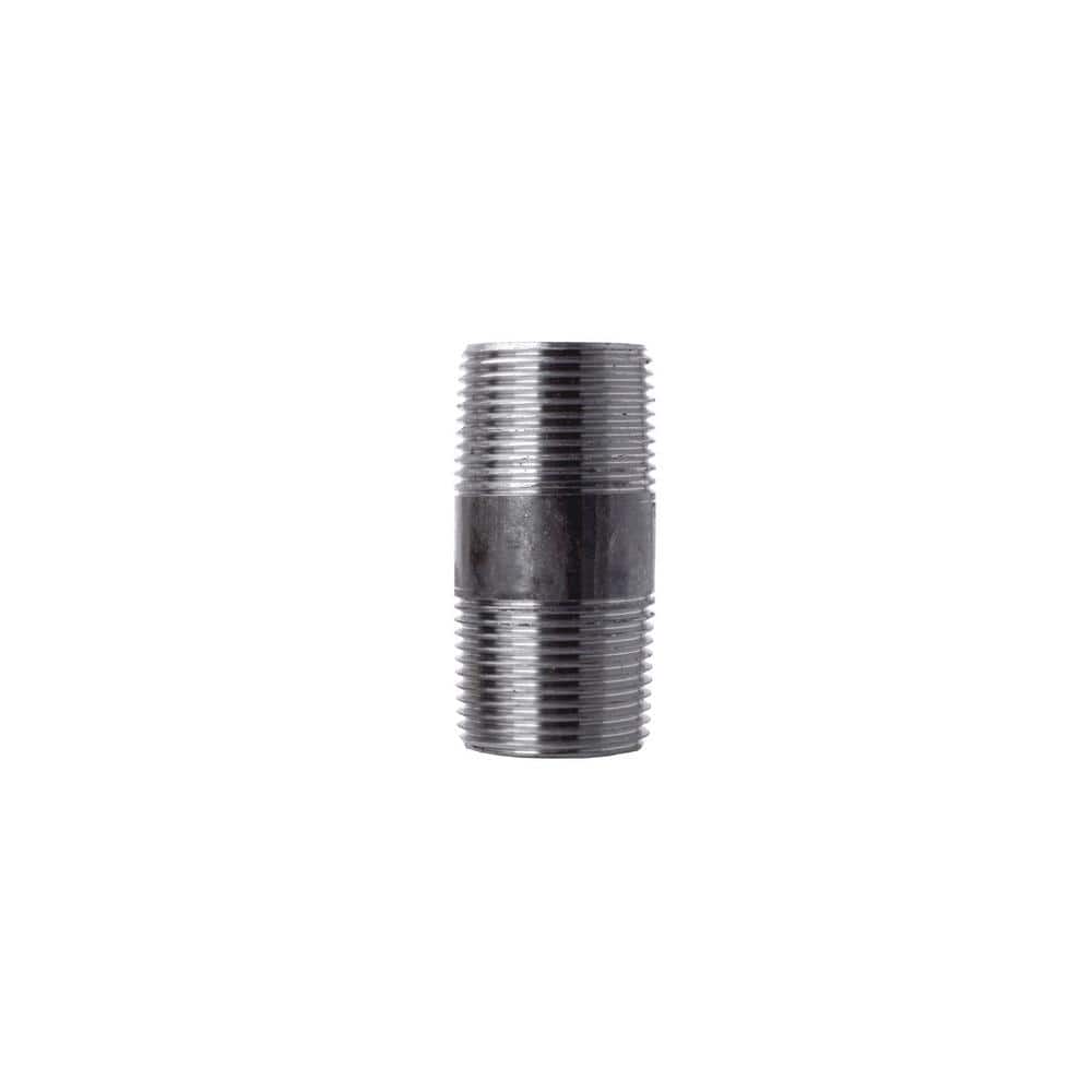 1 in. x 2-1/2 in. Black Steel Nipple price history on PriceWatchPro