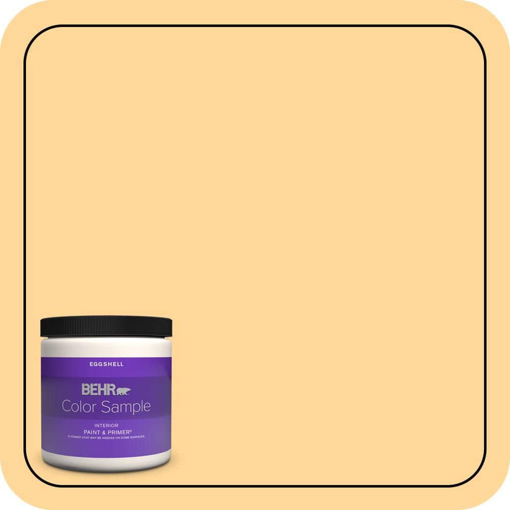 8 oz. #P250-3 Marsh Marigold Eggshell Enamel Interior Paint & Primer Color Sample price history on PriceWatchPro