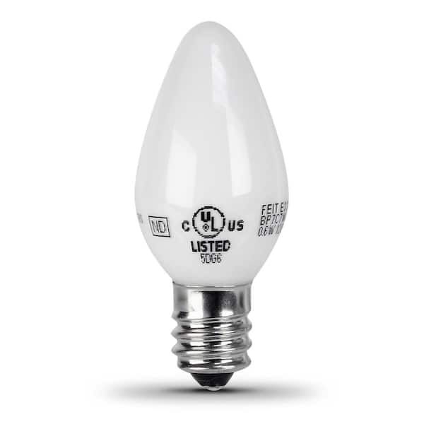 Five C7- 7watt Light Bulbs