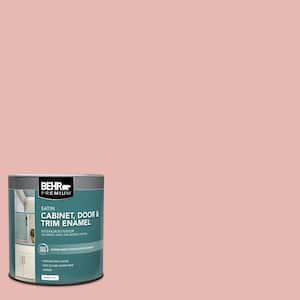 1 qt. #MQ4-04 Noble Blush Satin Enamel Interior/Exterior Cabinet, Door & Trim Paint