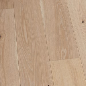 Marshalls French Oak 3/8 in. T x 6.5 in. W Water Resistant Wire Brushed Engineered Hardwood Flooring (23.6 sq. ft./case)