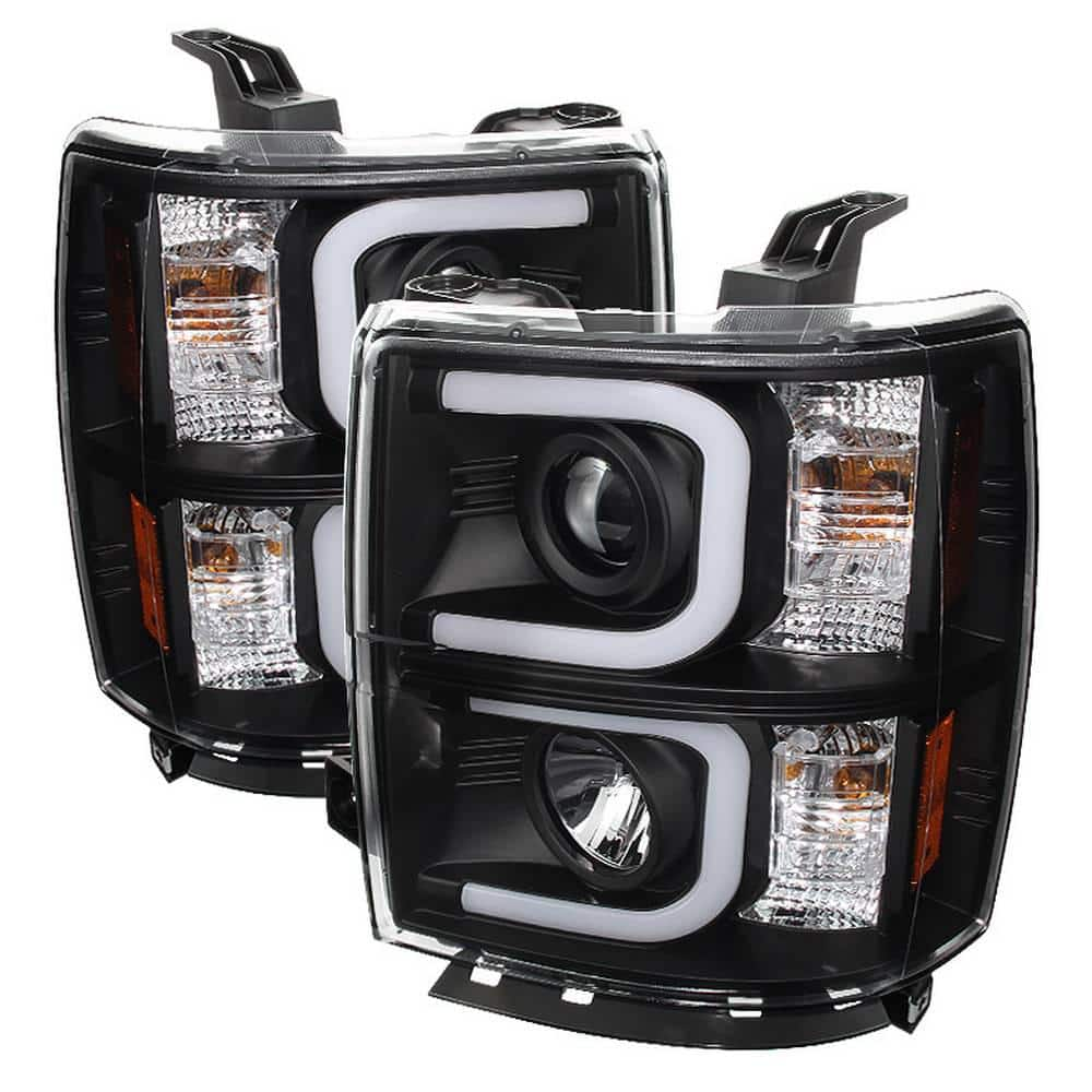 Spyder Auto Chevy Silverado 1500 14-15 Projector Headlights