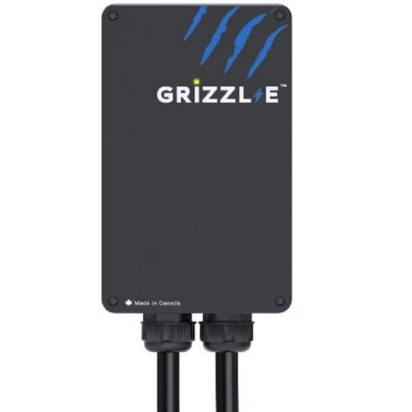 GRIZZL-E Smart Level 2 EV Charging Station with 24 ft J1772 Cable 208-240 V 16 -40 A and NEMA 14-50 plug