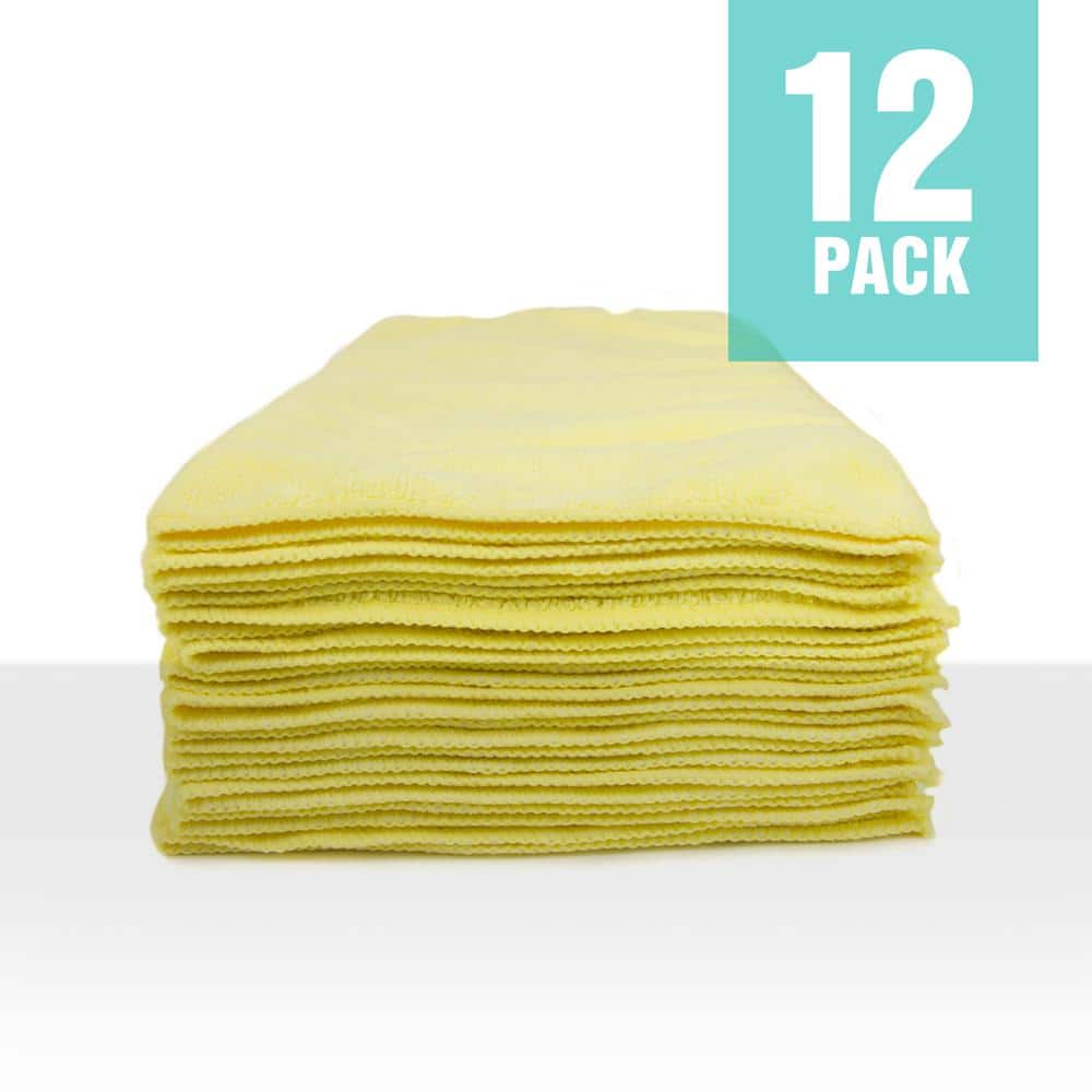 Microfiber Super Absorbent Car Wash Towel - 60*40 - Yellow