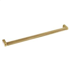 Kent Knurled 12 in. (305 mm) Satin Brass Drawer Pull