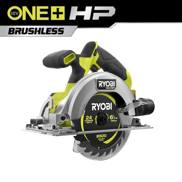 RYOBI ONE HP 18V Brushless Cordless Compact 6 1 2 in. Circular