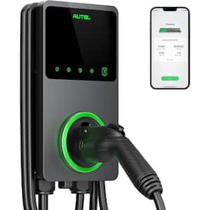 EV Charger Level 2, 40 Amp, J1772 Wi-Fi and Bluetooth Enabled 25 ft. Cable, NEMA 14-50 Plug