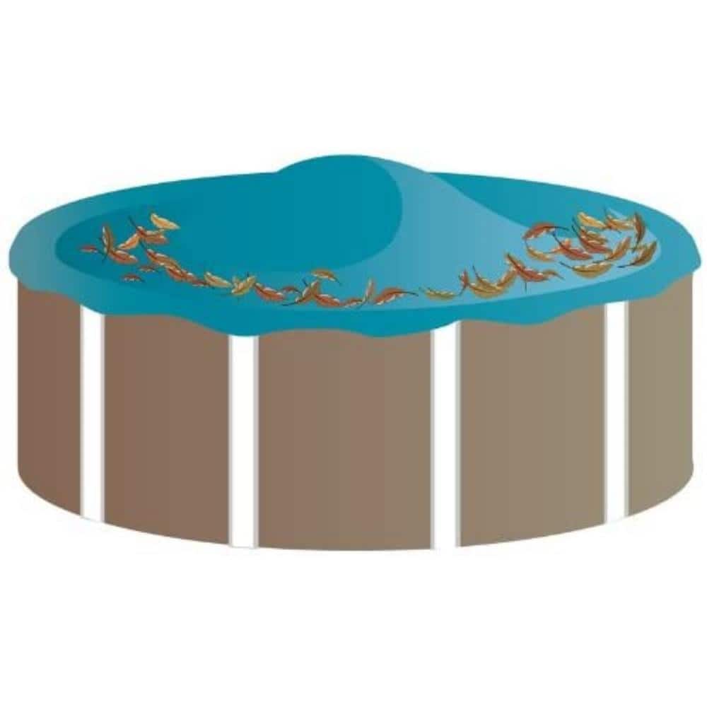 4x4 Feet Blue Vinyl Winterizing Air Pillow Set for Above-Ground Pools