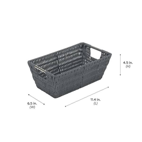 https://images.thdstatic.com/productImages/a331af87-0ae4-4bd1-ac53-7f0be2abec26/svn/gray-simplify-storage-baskets-25454-charcoal-fa_600.jpg