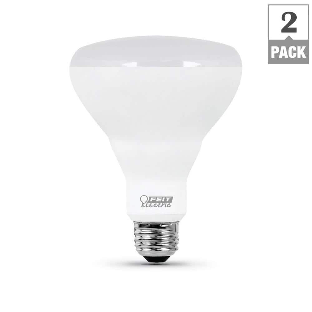 Feit Enhance BR40 Soft White Dimmable LED Bulb 120W Equivalent 2-Pack