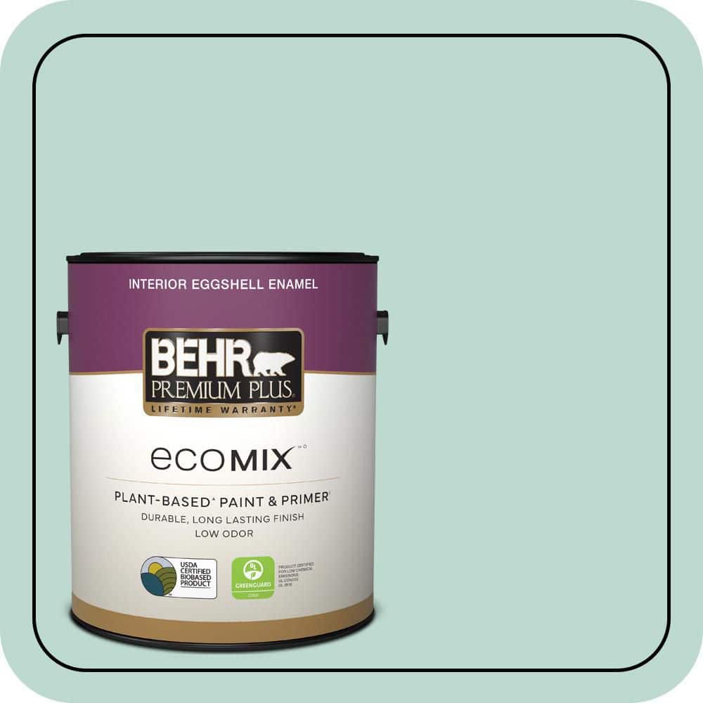 1 gal. #M440-2 Serene Breeze Eggshell Enamel EcoMix Plant-Based Interior Paint & Primer price history on PriceWatchPro