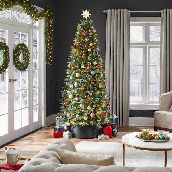 Home Decorators Collection 7.5 ft. Pre-Lit LED Grand Duchess Fir