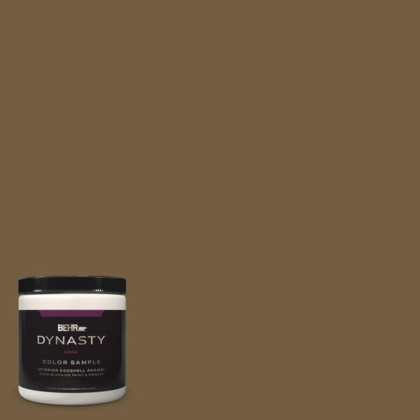 BEHR DYNASTY 8 oz. #300F-7 Centaur Eggshell Enamel Stain-Blocking Interior Paint & Primer Sample