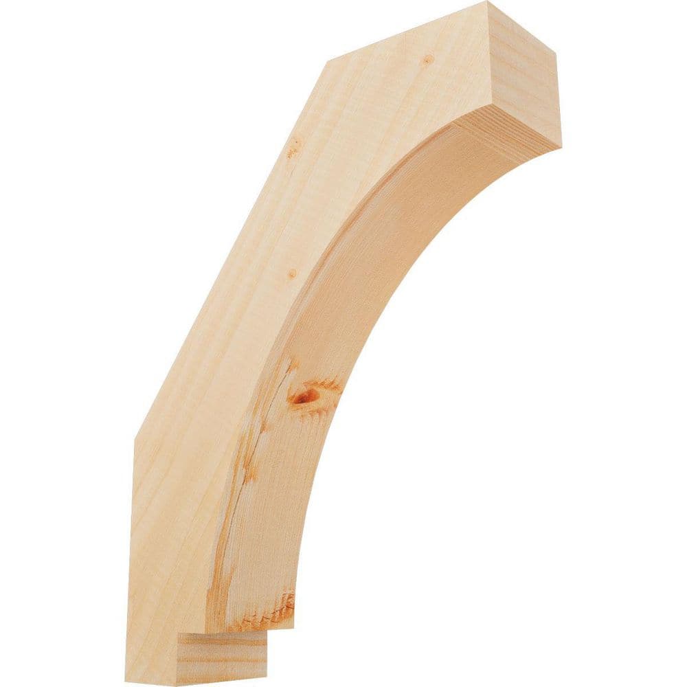 "3 1/2""W x 12""D x 16""H Imperial Smooth Knee Brace, Douglas Fir" price history on PriceWatchPro