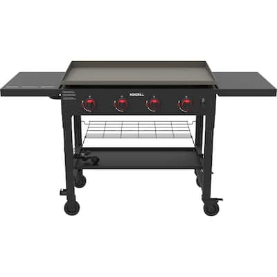 Flat Top Grills Gas The Home Depot Flat Top Grills Gas The Home, Outdoor Propane Griddle With Lid