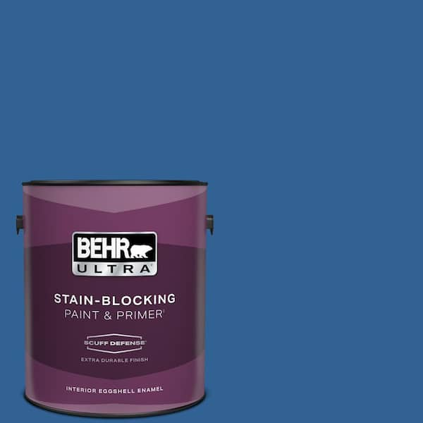 BEHR ULTRA 1 gal. #S-G-580 Running Water Extra Durable Eggshell Enamel Interior Paint & Primer