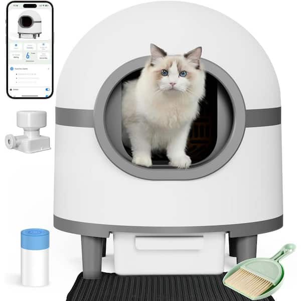 Self cleaning kitty fashion litter box