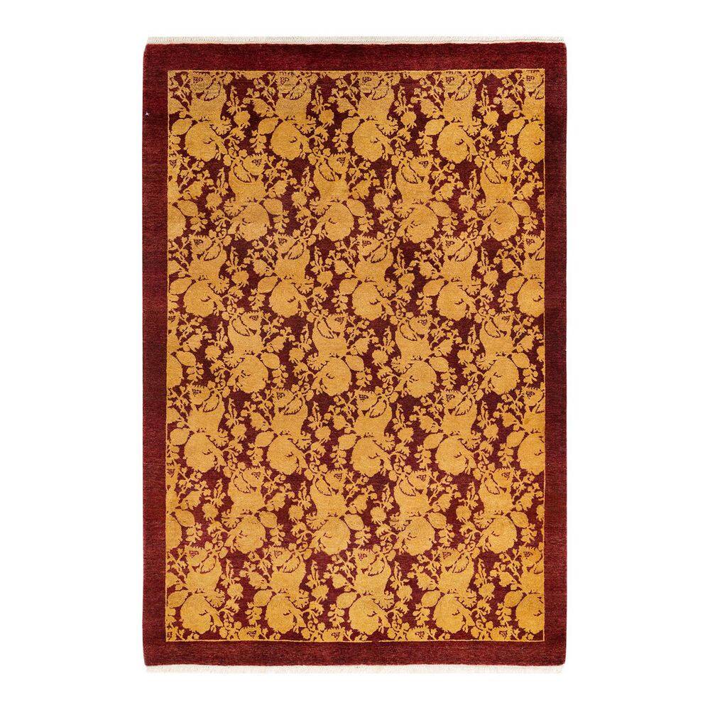 Mogul Red 4 ft. x 6 ft. Oriental Wool Indoor Area Rug price history on PriceWatchPro