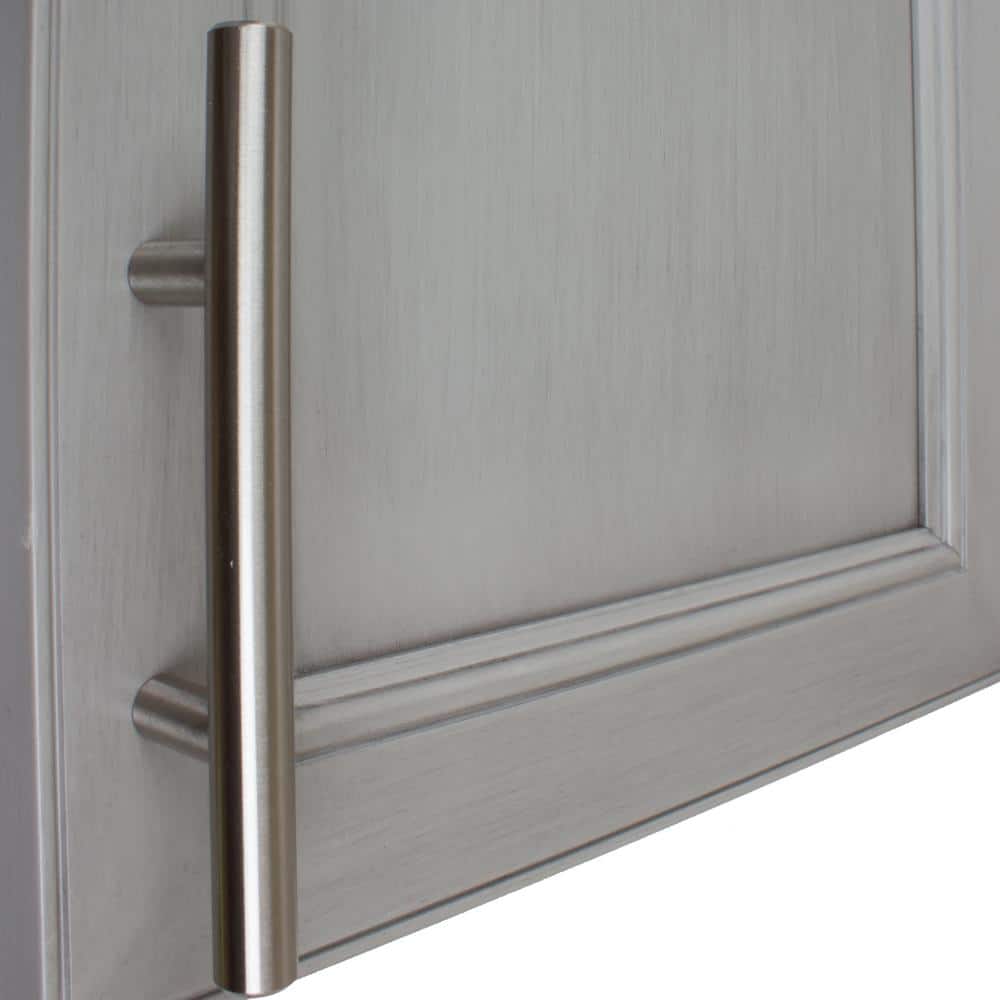 Stainless Steel Modern Cabinet Bar Pull with Mounting Hardware