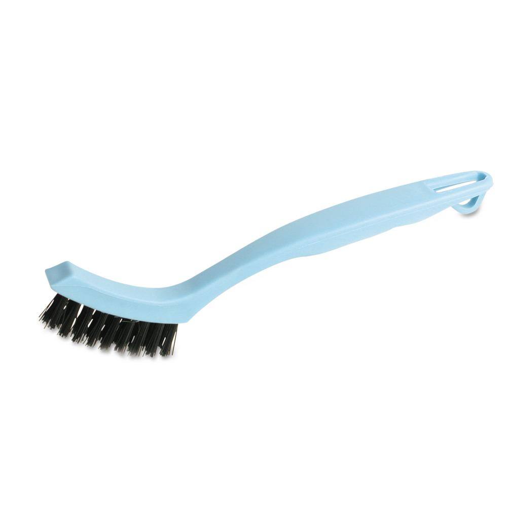 ProLine Nylon Bristle Grout Brush, Black/Blue