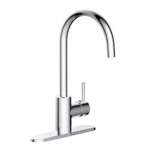 Eastport II Single-Handle Standard Kitchen Faucet in Polished Chrome