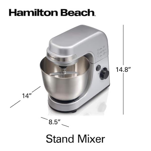 Hamilton Beach 4-Quart Planetary Stand Mixer in White