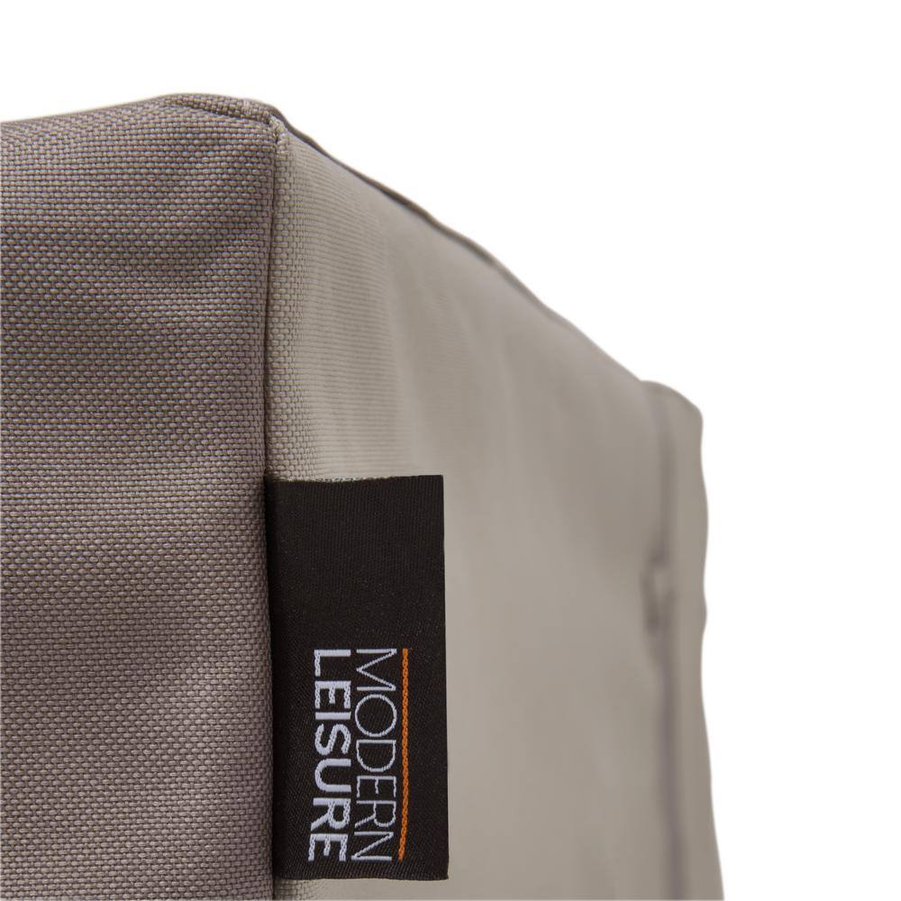 Beige Heavy-Duty Weather-Resistant Square Hot Tub Cover