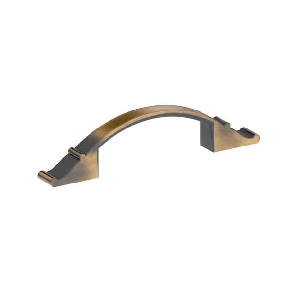 Richelieu Hardware Teramo Collection 3 in. or 3-3/4 in. (76 mm or 96 mm) Vintage Chocolate Bronze Cabinet Arch Pull