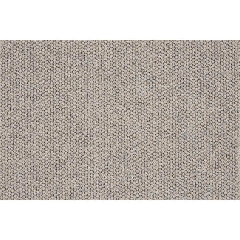 Natural Harmony Four Square Color Pebble Stone Berber Brown Carpet