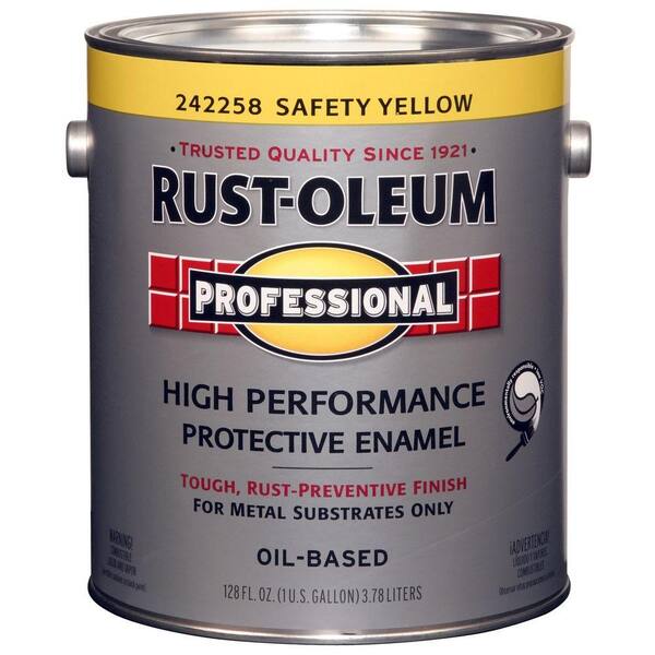 1 gal. High Performance Protective Enamel Gloss Safety Orange Oil-Based  Interior/Exterior Paint (2-Pack)
