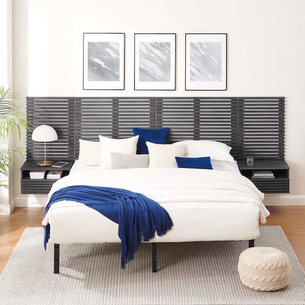 King headboard on sale with nightstands